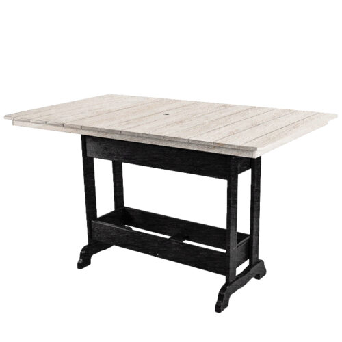 Kanyon Poly Furniture Rectangular Table (6′ Bar Height) - Crawford Outdoor