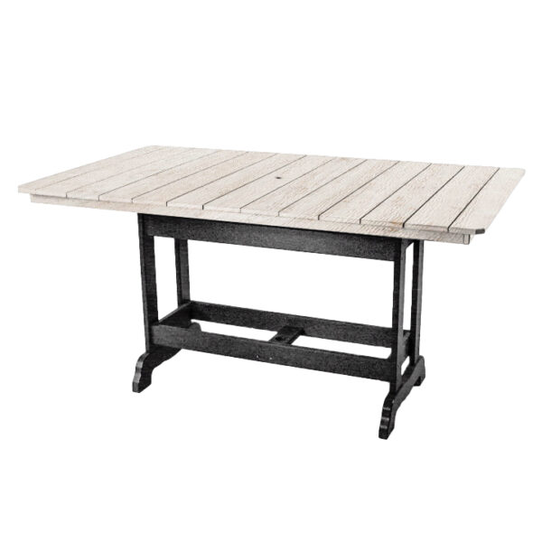 Kanyon Poly Furniture Rectangular Table (6' Counter Height) K221C outdoor living product from Crawford Outdoor