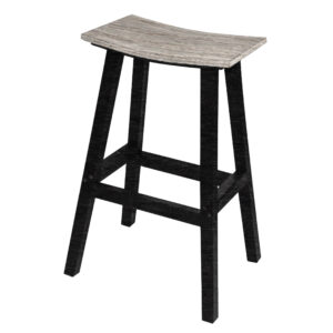 Kanyon Poly Furniture Saddle Stool (Bar Height) outdoor living products