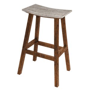 Kanyon Poly Furniture Saddle Stool (Bar Height) outdoor living products image 5