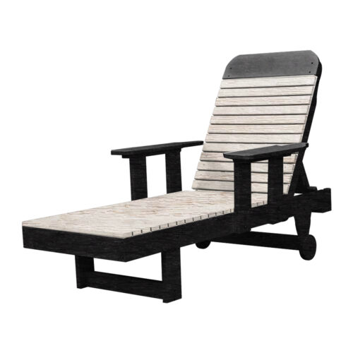 Kanyon Poly Furniture Chaise Lounge (with Arms) K420 - Crawford Outdoor