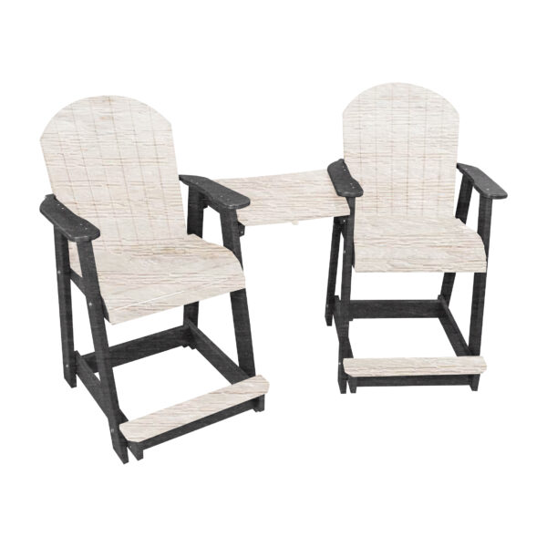 Kanyon Poly Furniture Tete-a-Tete (Counter Height) K511 outdoor living product from Crawford Outdoor