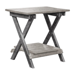 Kanyon Poly Furniture End Table (Folding with Shelf) K720 alternate product view