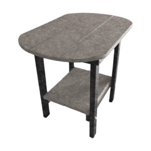 Kanyon Poly Furniture End Table (Oval) K730 outdoor living products image 2