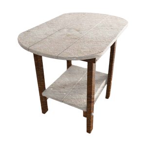 Kanyon Poly Furniture End Table (Oval) K730 outdoor living products image 5