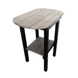 Kanyon Poly Furniture End Table (Oval - Tall Version) K735