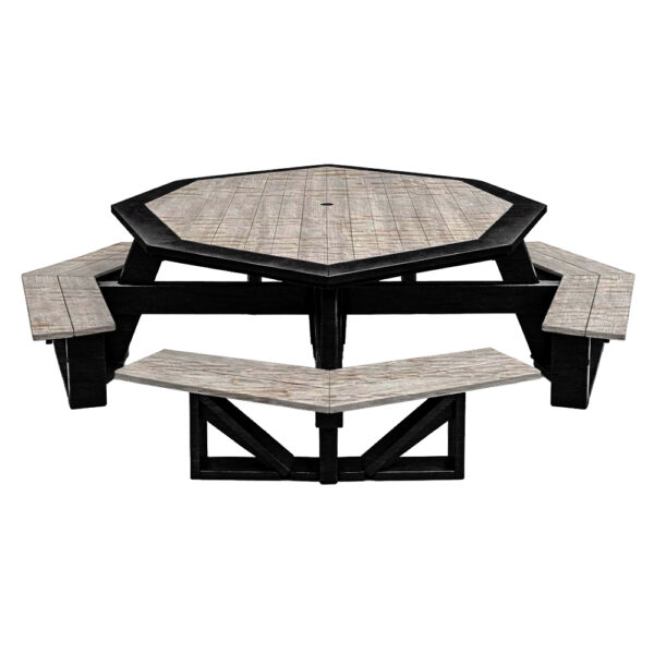 Kanyon Poly Furniture Picnic Table (Octangular) K810 outdoor living product from Crawford Outdoor
