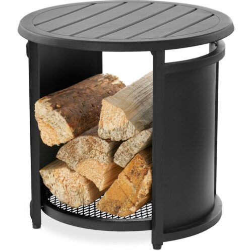 Napoleon Round Fire Pit Side Table NWO20TI-BK - Crawford Outdoor