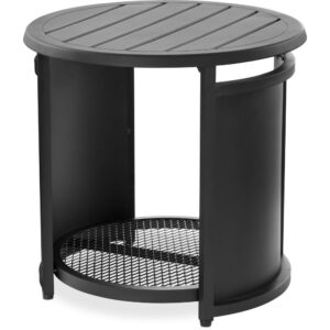 Napoleon Round Fire Pit Side Table NWO20TI-BK outdoor living products image 3