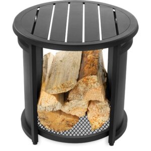 Napoleon Round Fire Pit Side Table NWO20TI-BK outdoor living products image 2