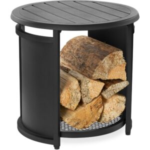 Napoleon Round Fire Pit Side Table NWO20TI-BK outdoor living products image 5