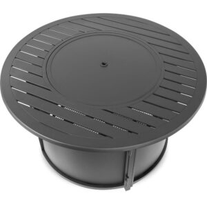 Napoleon Round Fire Pit Table Surround for 18- and 22-inch fire pits NWO44TI-BK outdoor living products image 5
