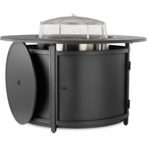 Napoleon Round Fire Pit Table Surround for 18- and 22-inch fire pits NWO44TI-BK outdoor living products image 6