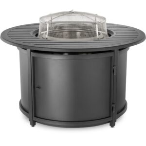 Napoleon Round Fire Pit Table Surround for 18- and 22-inch fire pits NWO44TI-BK outdoor living products