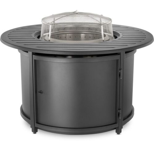 Napoleon Round Fire Pit Table Surround for 18- and 22-inch fire pits NWO44TI-BK - Crawford Outdoor
