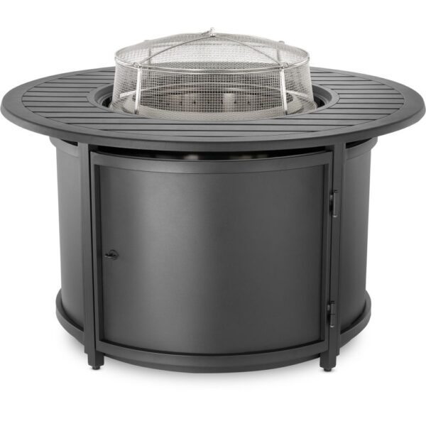 Napoleon Round Fire Pit Table Surround for 18- and 22-inch fire pits NWO44TI-BK outdoor living product from Crawford Outdoor