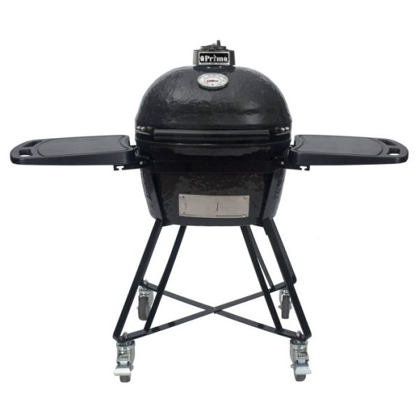 Primo Grills Oval Junior: All-In-One Heavy-Duty Stand, Side Shelves, Ash Tool and Grate Lifter outdoor living product from Crawford Outdoor