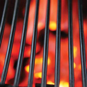 Primo Grills Oval Junior: All-In-One Heavy-Duty Stand, Side Shelves, Ash Tool and Grate Lifter outdoor living products image 5