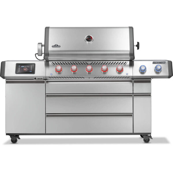 Napoleon Prestige PRO 665 Elite with Smart Technology & Electric Smoker Box PRO665VXRSIB outdoor living product from Crawford Outdoor