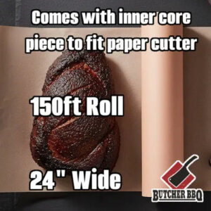 Butcher BBQ Pink / Peach Butcher Paper for Smoking and BBQ 24 inch roll butcher276 outdoor living products image 3