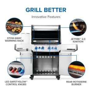 Prestige 500 RSIB with Infrared Side and Rear Burner outdoor living products image 4
