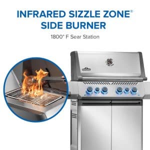 Prestige 500 RSIB with Infrared Side and Rear Burner outdoor living products image 5