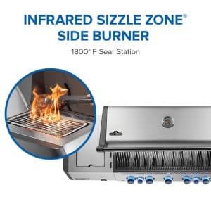 Prestige 665 RSIB with Infrared Side and Rear Burner outdoor living products image 7