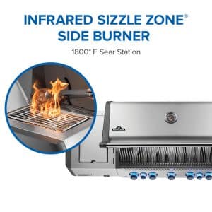 Prestige 665 Connected RSIB with Infrared Side and Rear Burner outdoor living products image 6
