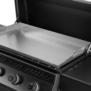 Napoleon Rogue PRO Phantom 30 Inch Griddle Rust-Resistant Stainless Steel Cooktop outdoor living products image 5