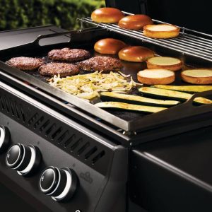Napoleon Rogue PRO Phantom 30 Inch Griddle Rust-Resistant Stainless Steel Cooktop outdoor living products image 10