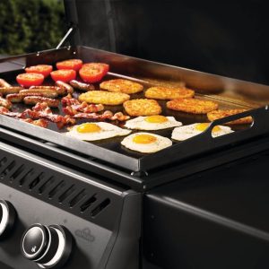 Napoleon Rogue PRO Phantom 30 Inch Griddle Rust-Resistant Stainless Steel Cooktop outdoor living products image 9