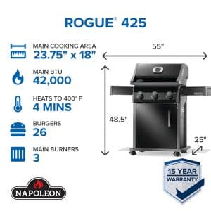 Rogue 425 with Stainless Steel Grids alternate product view