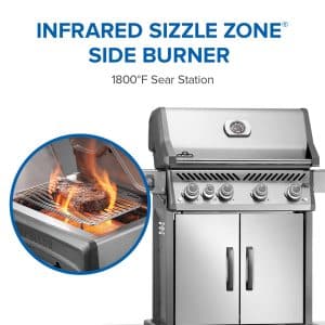 Rogue PRO 525 SIB with Infrared Side Burner outdoor living products image 13