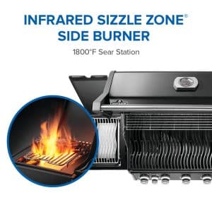 Rogue PRO 625 SIB with Infrared Side Burner outdoor living products image 16