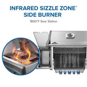 Rogue PRO-S 425 RSIB with Infrared Side and Rear Burner outdoor living products image 7