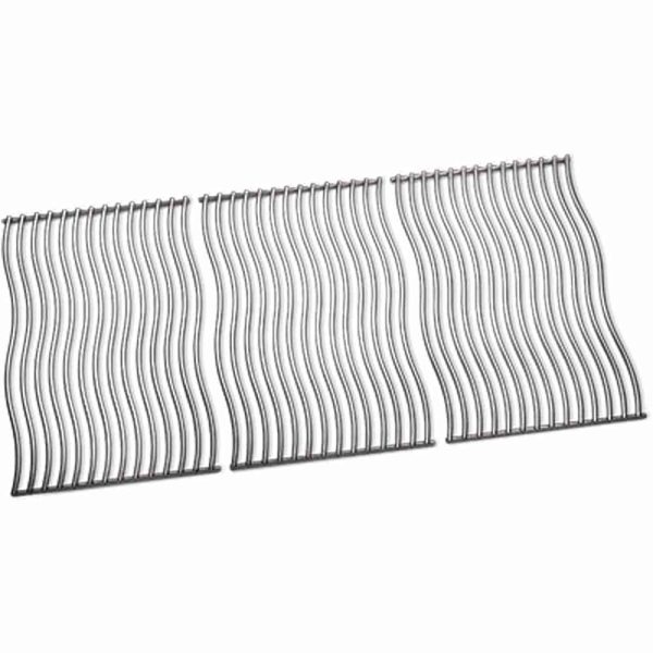 Napoleon Three Stainless Steel Cooking Grids for Rogue? 625 outdoor living product from Crawford Outdoor