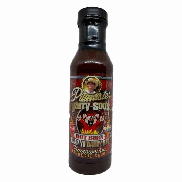 Slap Yo' Daddy BBQ Hot Burn!! BBQ Sauce 15oz Bottle outdoor living product from Crawford Outdoor