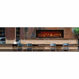 Amantii Symmetry 60″ Electric Fireplace outdoor living products image 4