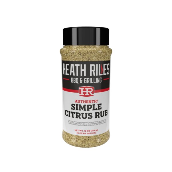 Heath Riles BBQ Simple Citrus Rub 16oz Shaker Bottle 50287 outdoor living product from Crawford Outdoor