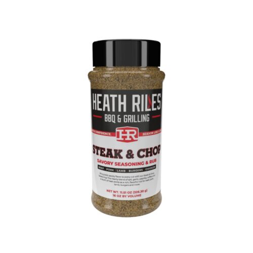 Heath Riles BBQ Steak & Chop Rub 16oz Shaker Bottle 38105 - Crawford Outdoor
