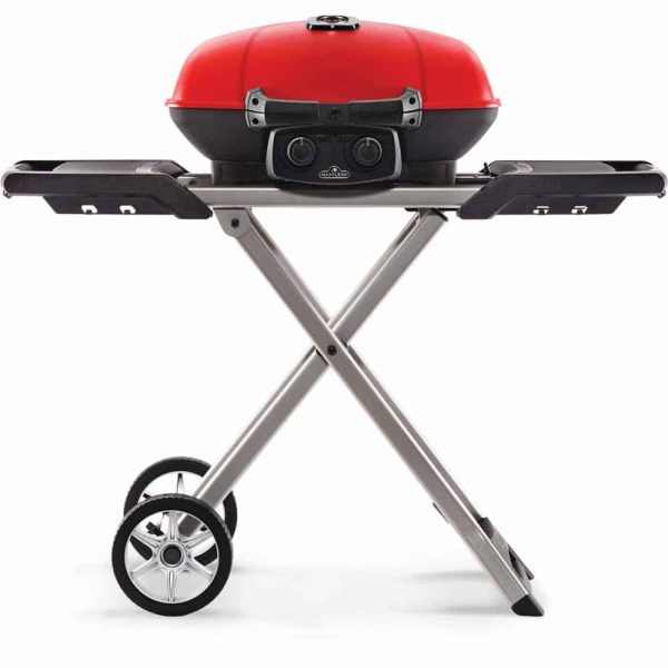 Napoleon TRAVELQ 285X + Scissor Cart and Griddle outdoor living product from Crawford Outdoor