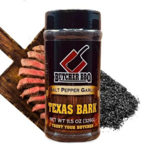 Butcher BBQ Texas Bark SPG Seasoning - Shaker Bottle 11.5oz shaker bottle butcher406 outdoor living products