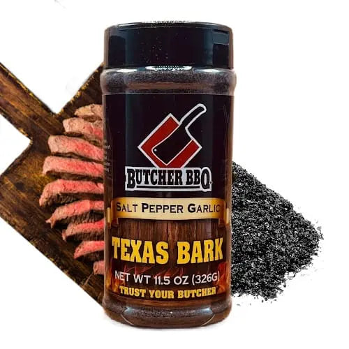 Butcher BBQ Texas Bark SPG Seasoning - Shaker Bottle 11.5oz shaker bottle butcher406 outdoor living product from Crawford Outdoor