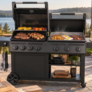 Napoleon Freestyle DUO Gas Grill & Griddle Combo outdoor living products image 3