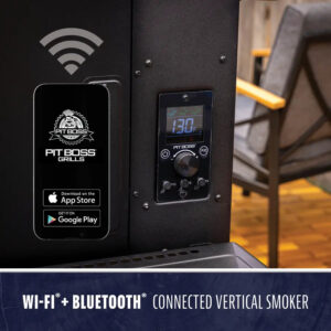 Pit Boss Navigator 6-Series Vertical Pellet Smoker 11115 outdoor living products image 3