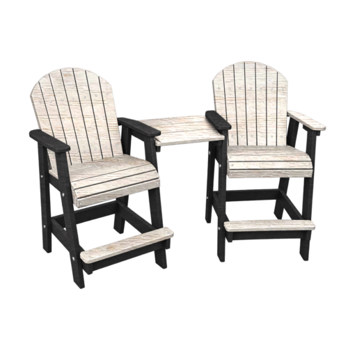 Kanyon Poly Furniture Tete-a-Tete (Bar Height) K512 - Crawford Outdoor