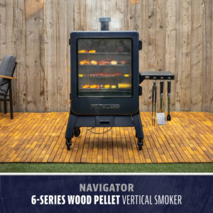 Pit Boss Navigator 6-Series Vertical Pellet Smoker 11115 outdoor living products
